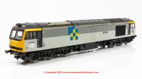 R30156 Hornby Class 60 Co-Co Diesel Loco number 60 001 'Steadfast' in Railfreight Triple Grey livery with Trainload Construction branding